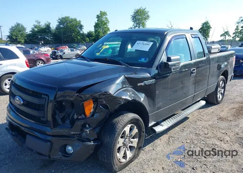 2014 Ford F150 Stx z USA, uszkodzony, nr VIN 1FTEX1CM5EKF43992